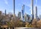 Wollman Rink, a public ice skating rink in Central Park, New York City