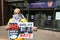 WOLVERHAMPTON, UNITED KINGDOM - May 28, 2020: Covid-19. Protest against reopening the schools