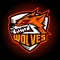 Wolves Esport Mascot Logo Design