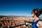 Woman admiring view in Bryce Canyon National Park