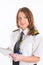 Woman airline pilot