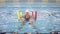 Woman in Aquarobic Fitness Swimming Pool