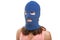 Woman in balaclava