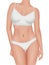 Woman body. Realistic beautiful lingerie bikini and bra on fitness body decent vector female illustration