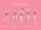 Woman body shapes.