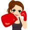 Woman Boxing Gloves
