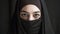 Woman in burka