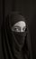 Woman in burka