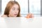 Woman Cleaning Her Desk