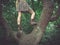 woman climbing tree skirt pictures