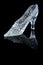 Woman crystal shoe