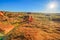 Woman at Devils Marbles