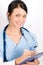 Woman doctor young medical nurse smiling