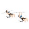 Woman doing Incline Close grip barbell bench press