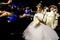 Woman dressed in white costume during Epiphany parade