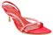 Woman elegance red shoe