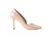 Woman elegant patent high heel stiletto shoe