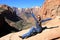 Woman Enjoying the View of a Zion National Park