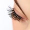 Woman eye with long eyelashes. Eyelash extension