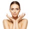 Woman Face Hands Beauty, Skin Care Makeup, Beautiful Make Up