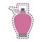 Woman fragance bottle icon