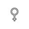 Woman gender sex outline icon