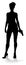 Woman Gun Silhouette Detective Secret Agent Spy