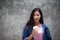 Woman hands holding coffee mug or cup.young happy female drink