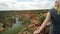 Woman at Hawks Head Kalbarri