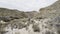 Woman Hikes Down Wide Wash In South Texas