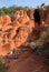 Woman Hiking in Palo Duro