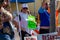 A woman holds a `Wanted 4 Election Fraud` sign at vote counting protest outside Broward County Supervisor of Elections office