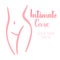 Woman intimate care silhouette