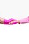 Woman keep carry closeup retiree gloves doctor hospice pink nurse hands old person white background medical