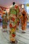 Woman Kimono costumes on mannequins at Tokyo Town in Pavilion Bukit Jalil Malaysia