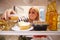 Woman Looking Inside Fridge Full Of Unhealthy Foodï¿½