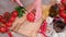 Woman making cuts for tomato blanching