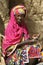 Woman on market in Mali