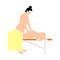 Woman Massage Icon