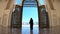 Woman at Mosque Doha