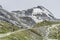 Woman on mountain bike in Zermatt, Switzerland