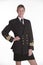 Woman navy officer in her uniform