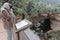 A Woman Photographs Pine Canyon and Tonto Natural Bridge