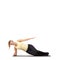 Woman, pilates or mat in studio for stretching, fitness or workout for healthy body, wellness or core muscle. Person