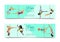 Woman pole dancing studio banner sexy female vector illustration. Professional sensuality human strong performance