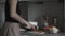 Woman Preparing Dinner At Home