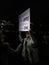 Woman Protester at Lafayette Park in November