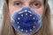 Woman with respirator mask - Coronavirus COVID, MERS, SARS conce