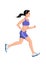 Woman running