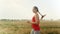 Woman running in the countryside for better fitness